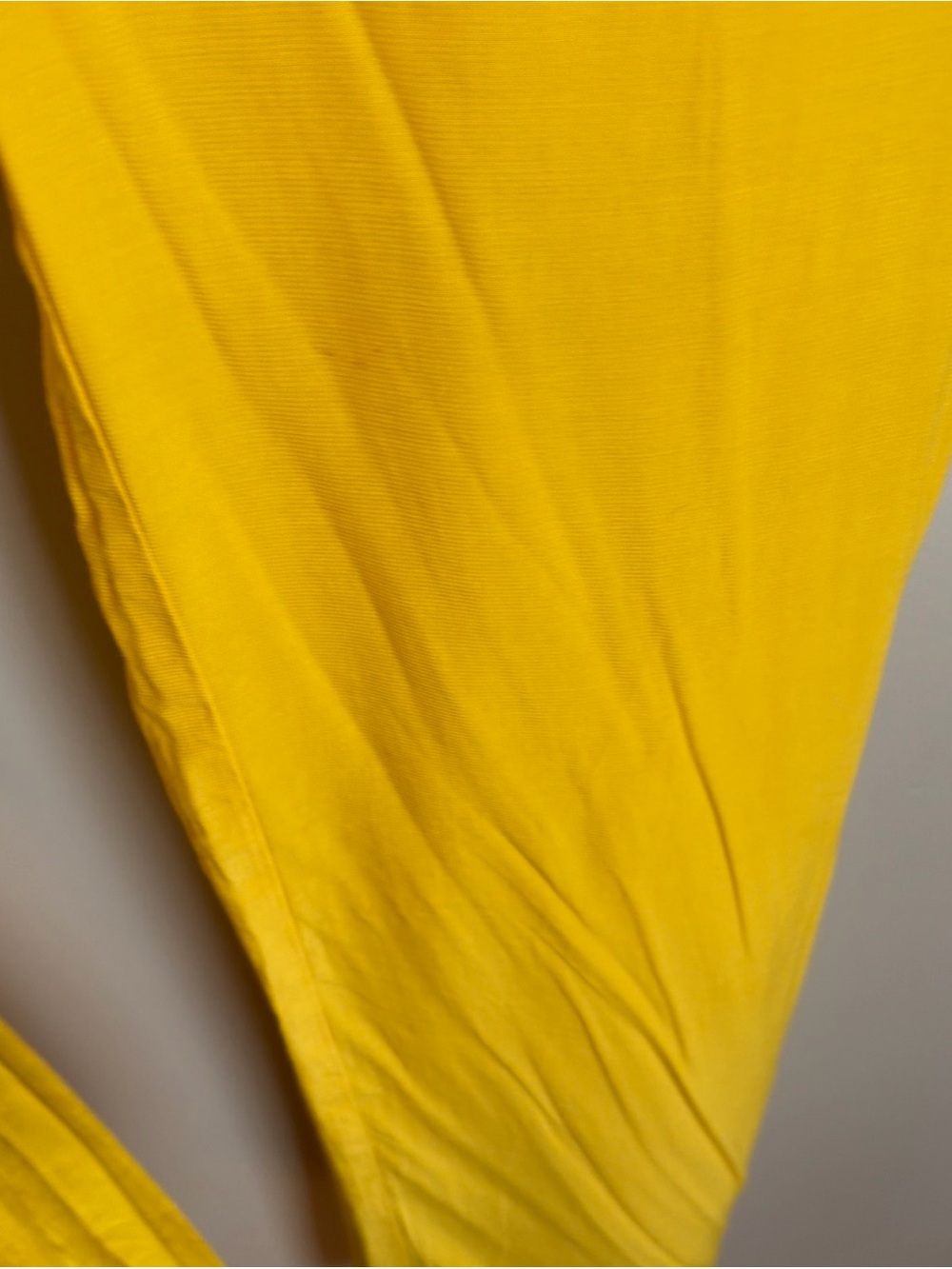 Endless Rose Flounced Sleeve V Neck Jumpsuit Yellow Wide Leg Size Small NWT - Picture 5 of 12